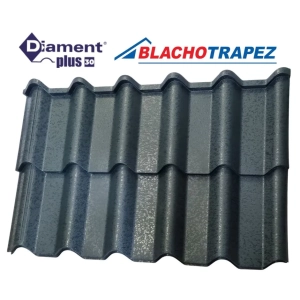 Blachodachówka Diament Plus IceCrystal 7016 – stal ThyssenKrupp, 55 lat gwarancji | Blachotrapez